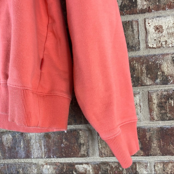 Nice Kicks Salmon Melon Nice. Text Bubble Embroidery Pull Over Hoodie Sweater L - Picture 7 of 8